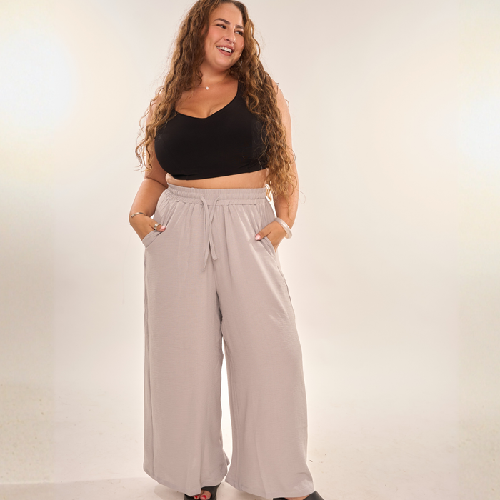 מכנסי לי - אפור