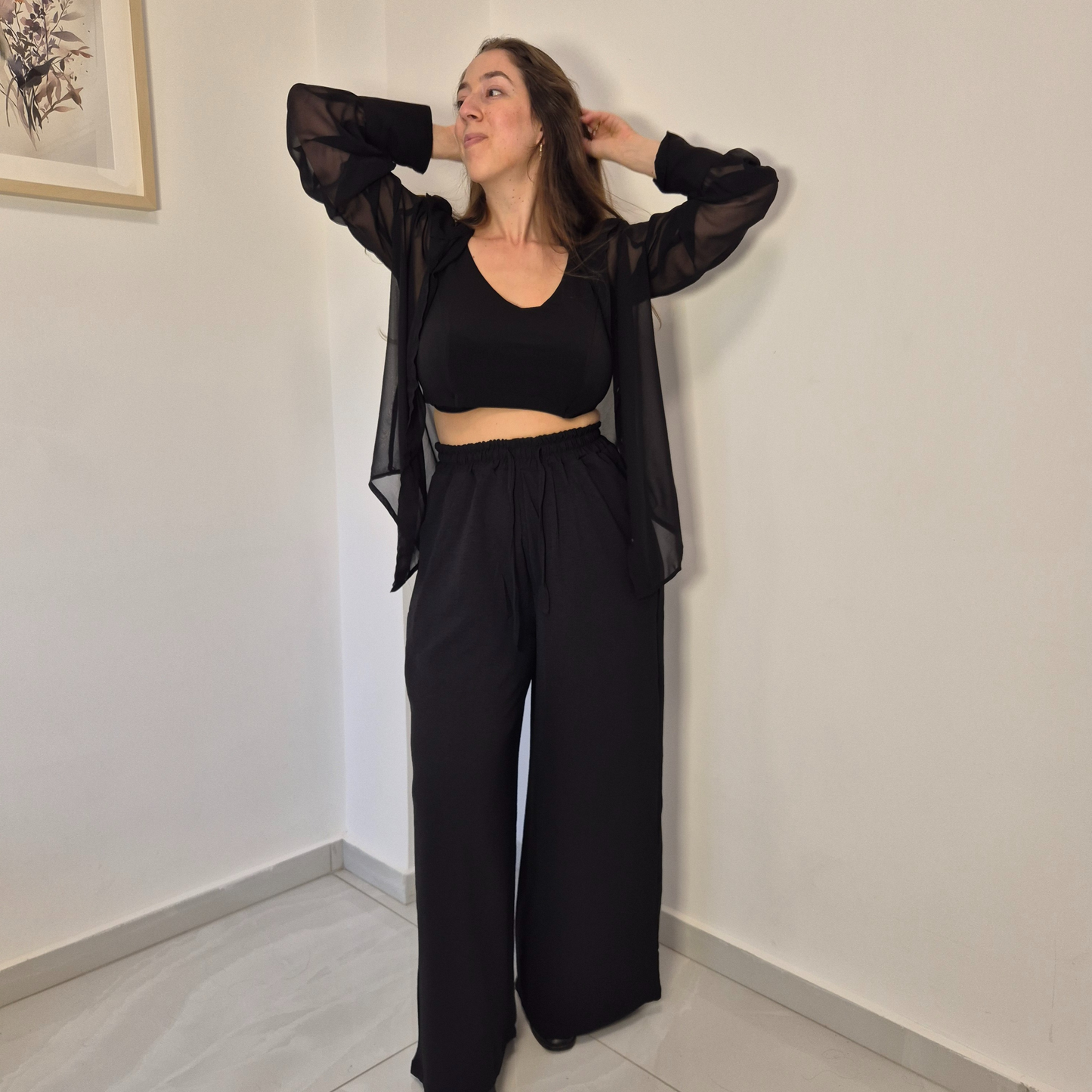 מכנסי לי- שחור