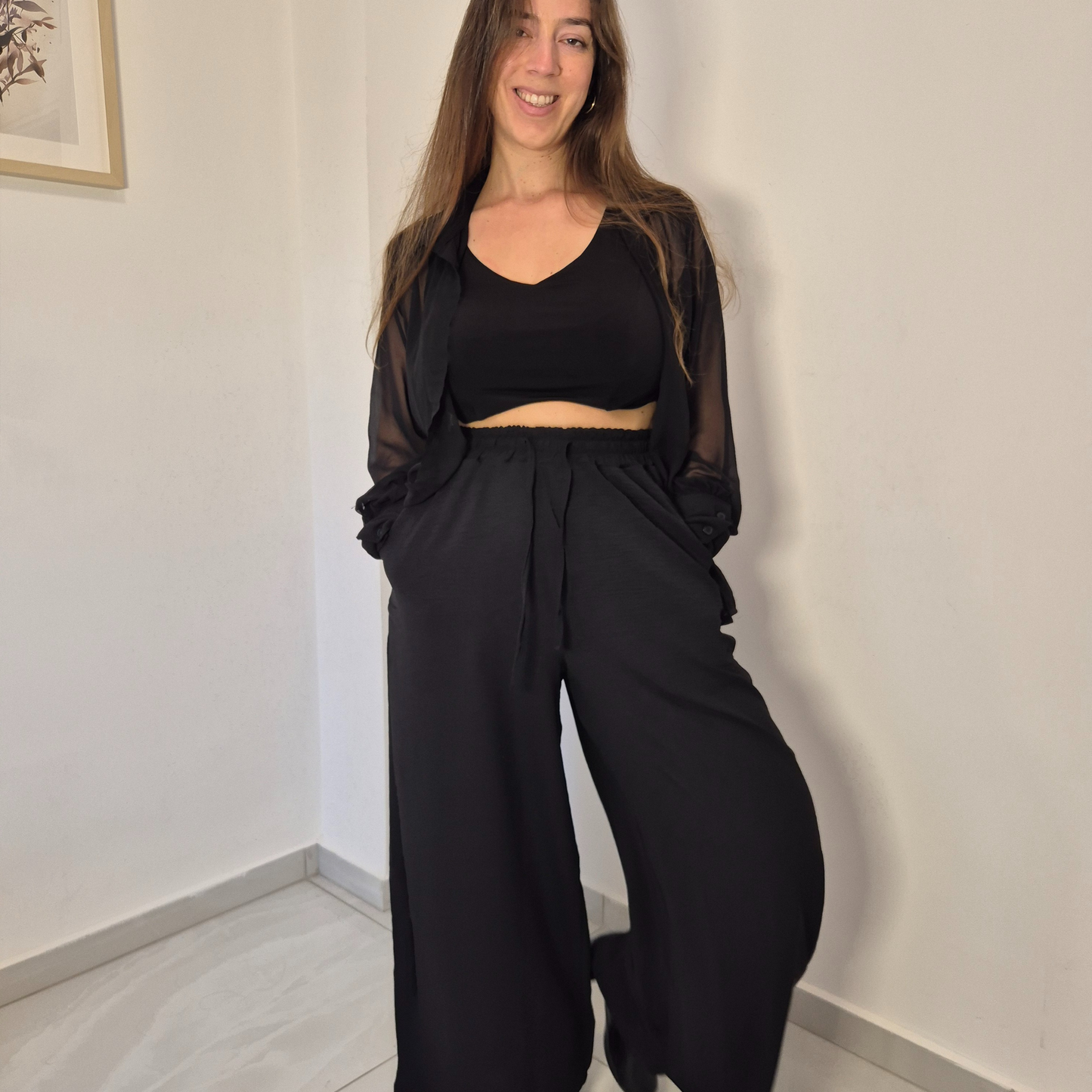 מכנסי לי- שחור