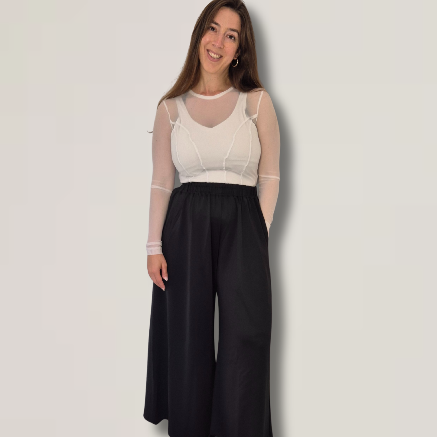 מכנסי יואב - שחור