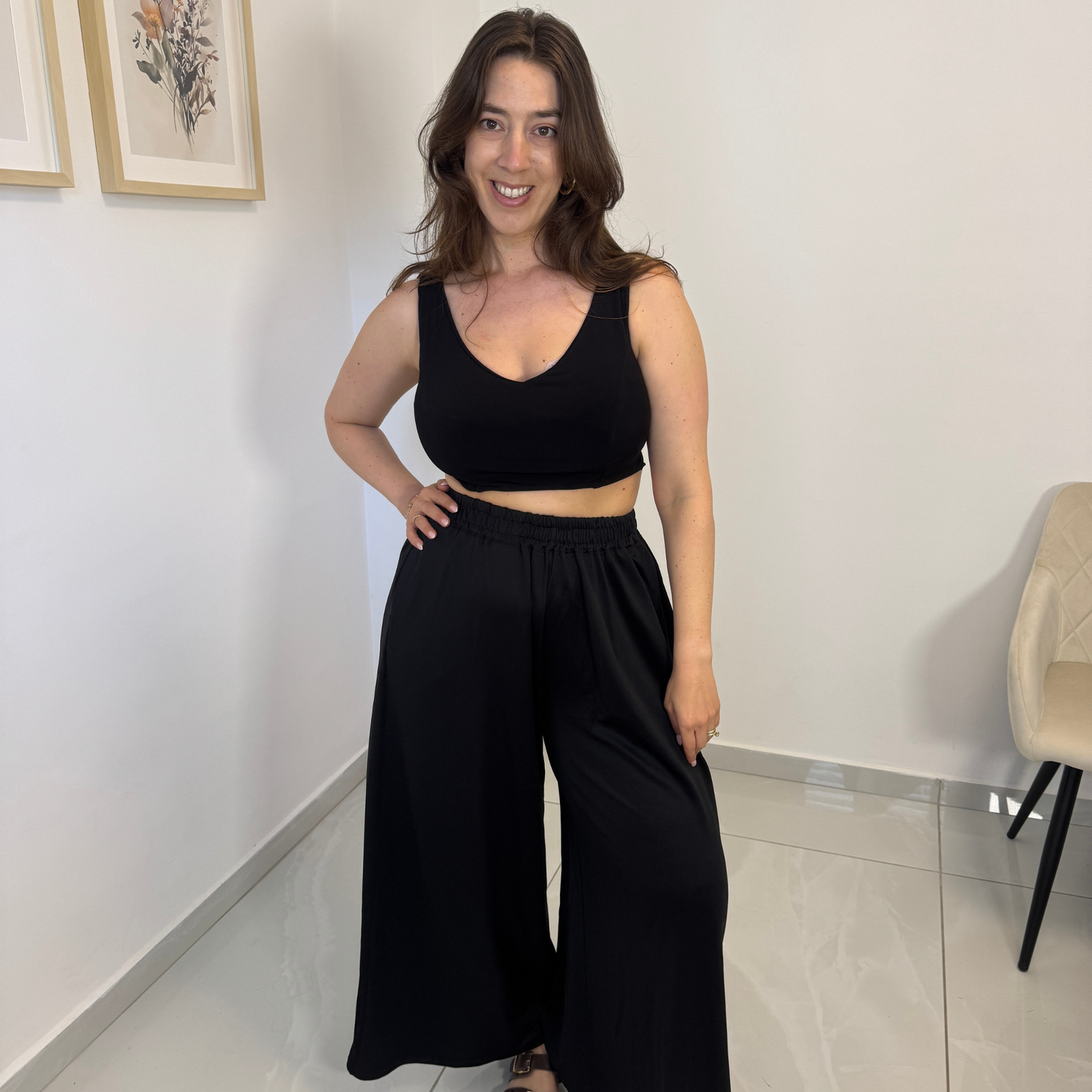 מכנסי יואב - שחור