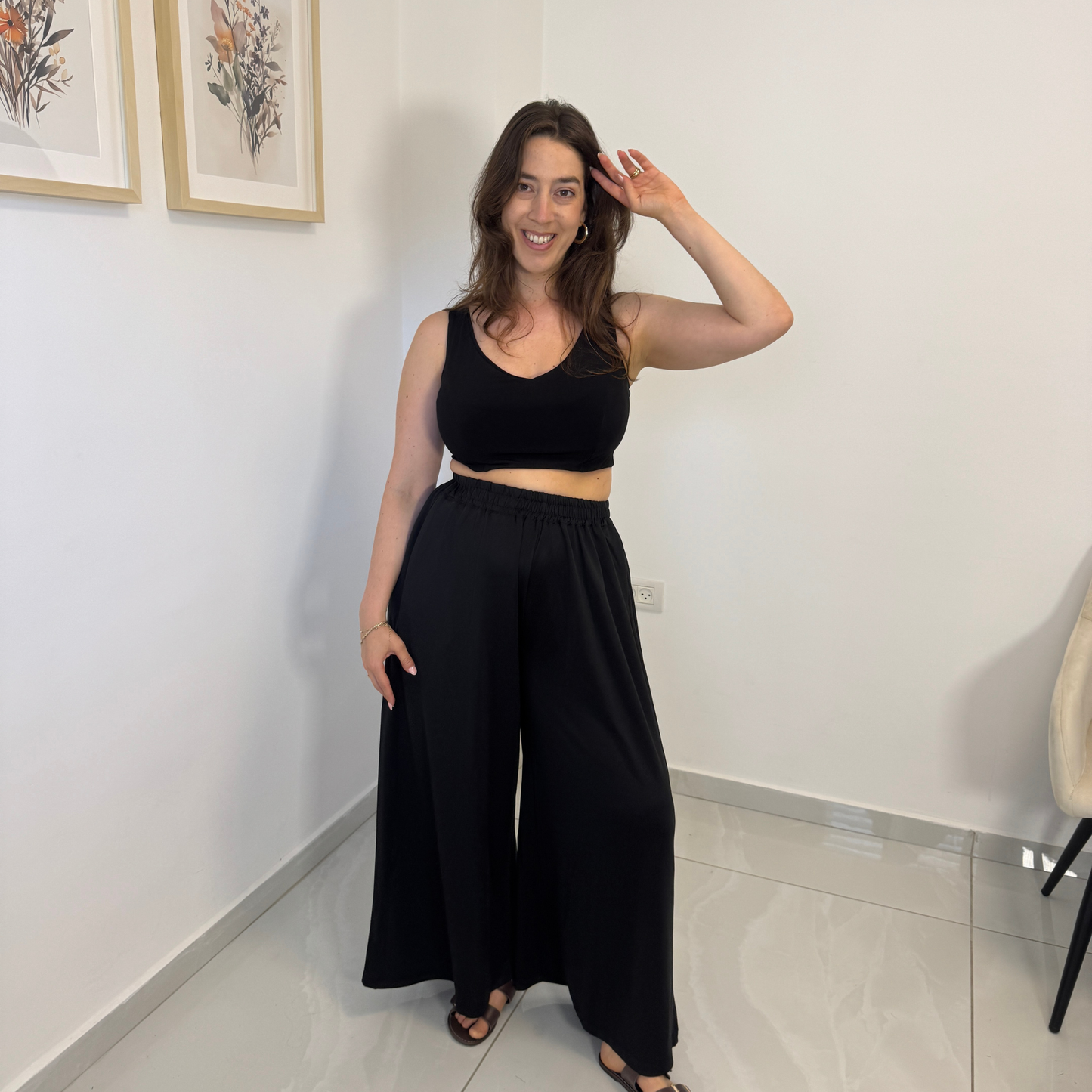 מכנסי יואב - שחור