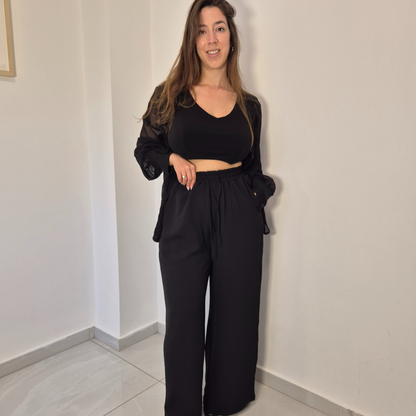 מכנסי לי- שחור