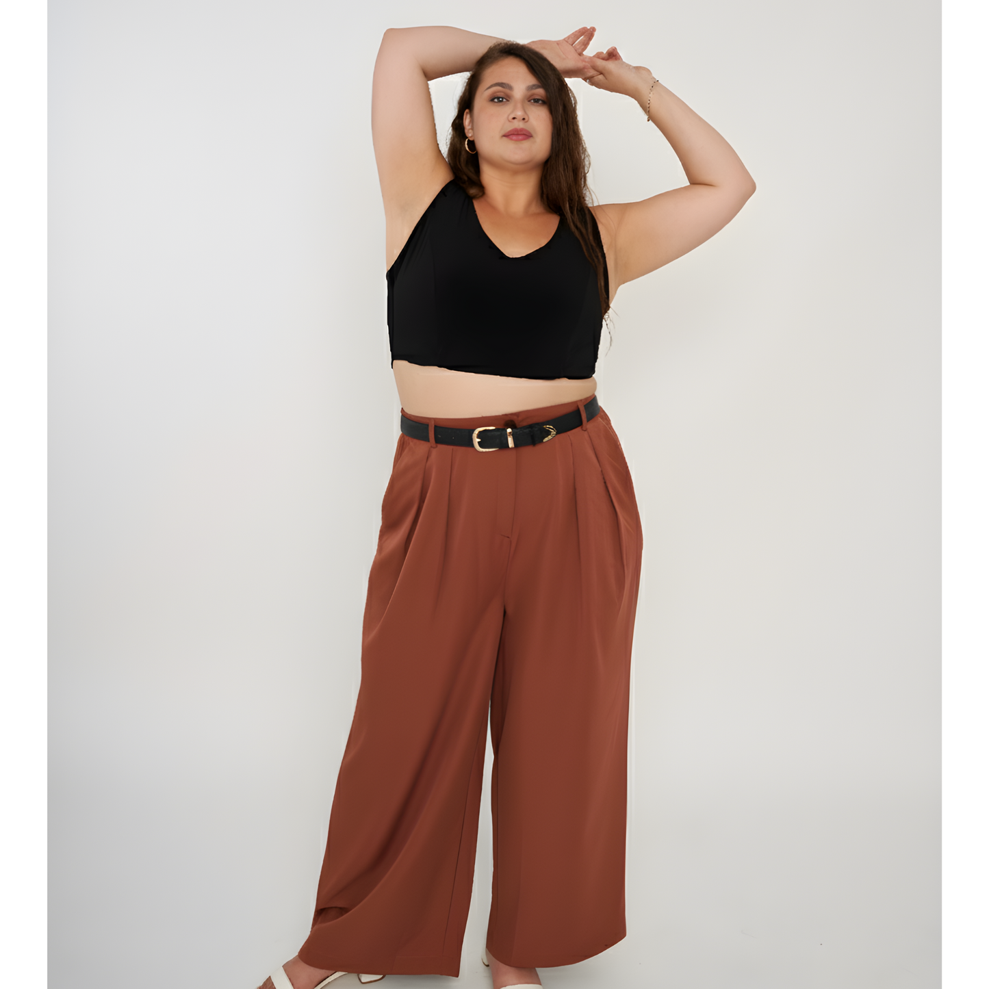 מכנסי ראם - חום