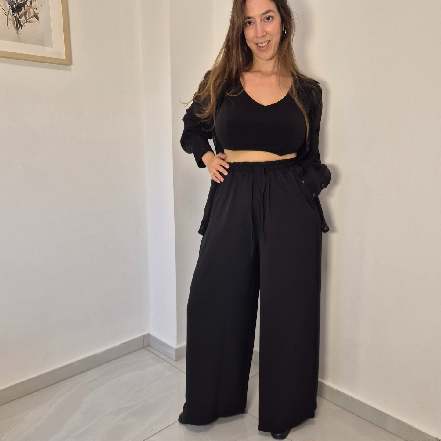 מכנסי לי- שחור