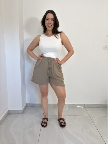 מכנסי גל - חום