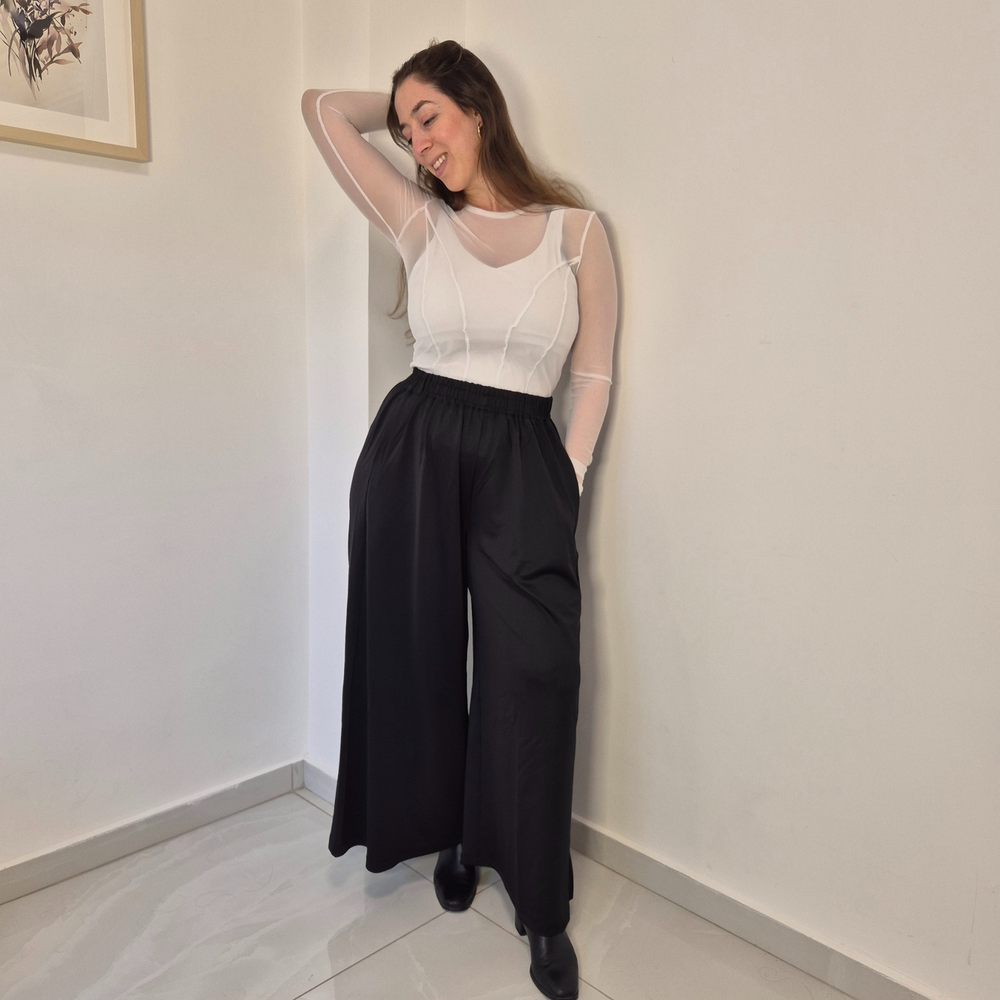 מכנסי יואב - שחור