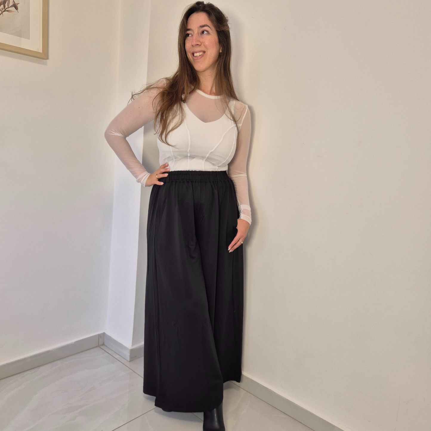 מכנסי יואב - שחור