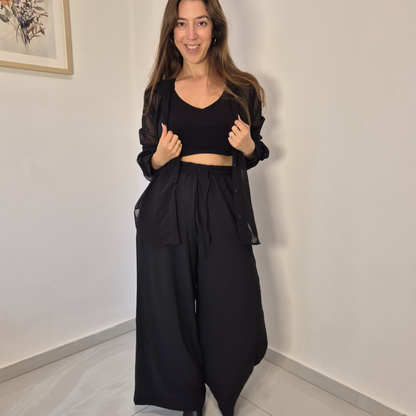 מכנסי לי- שחור