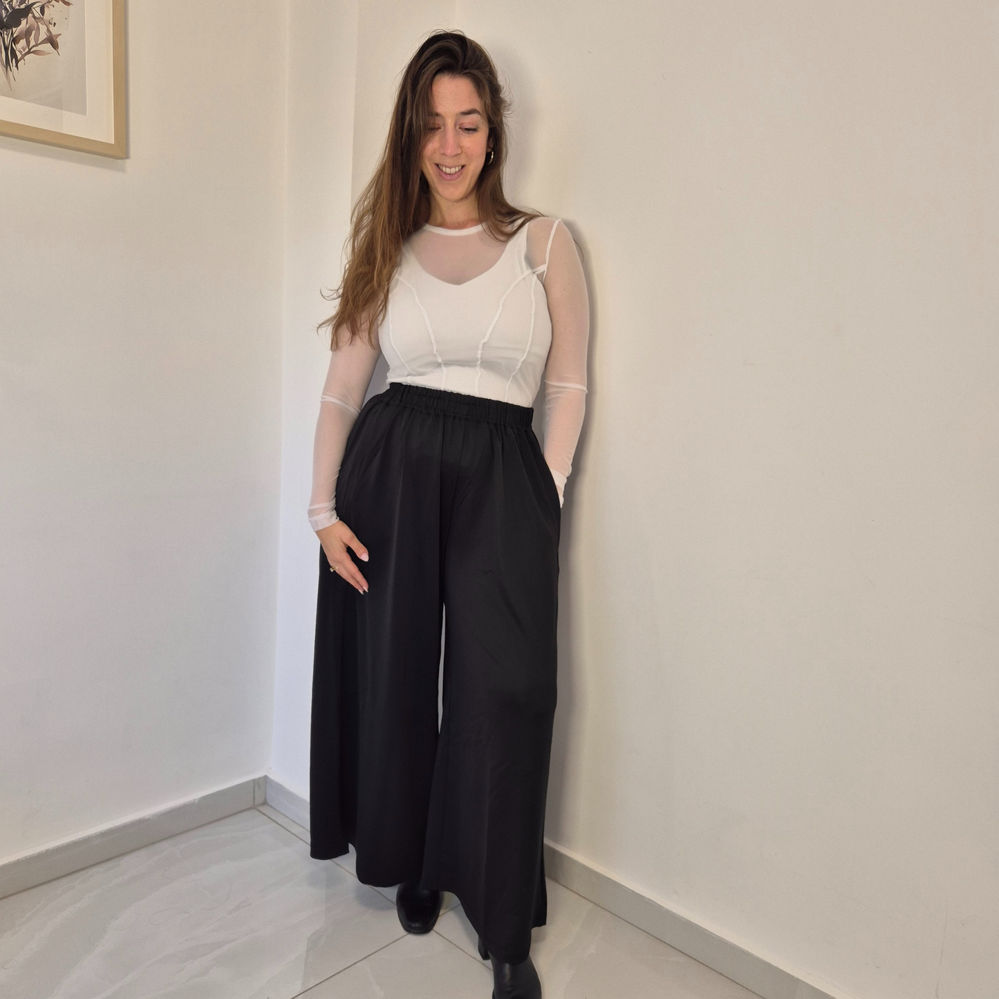 מכנסי יואב - שחור