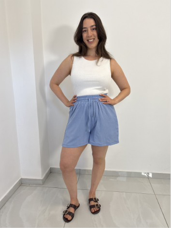 מכנסי גל - תכלת
