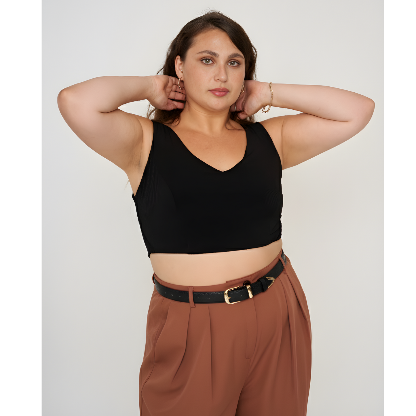 מכנסי ראם - חום