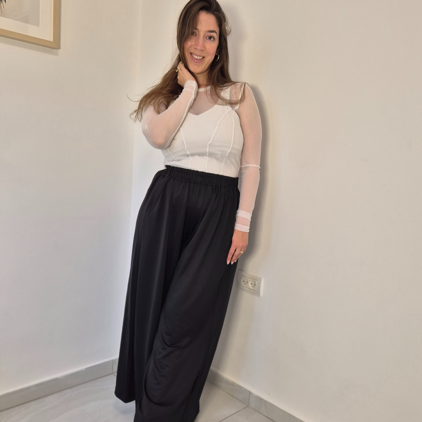 מכנסי יואב - שחור