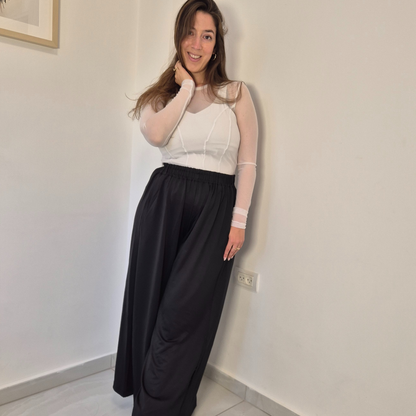 מכנסי יואב - שחור