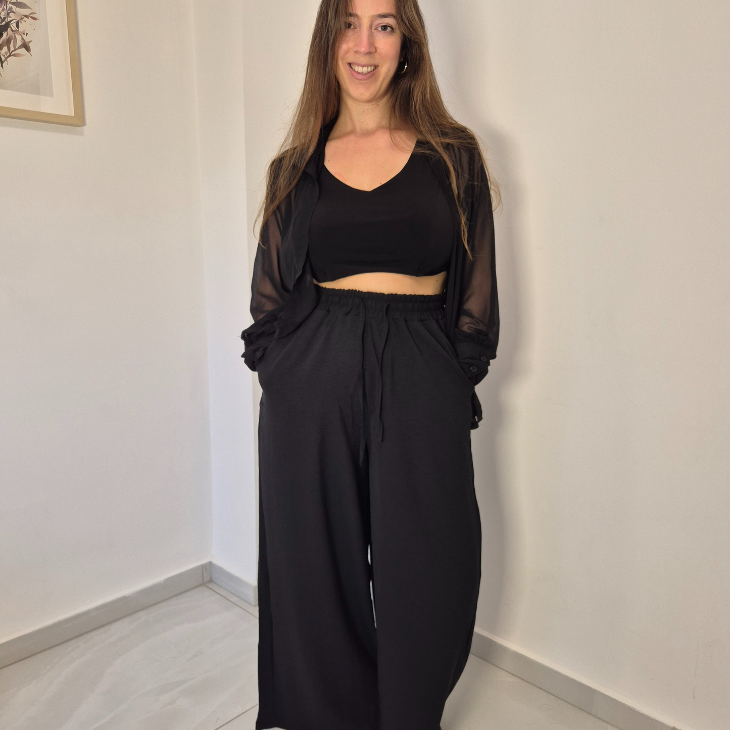 מכנסי לי- שחור