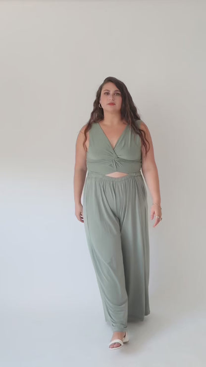 אוברול ריי - ירוק מנטה