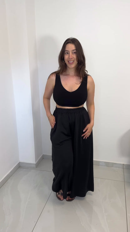 מכנסי יואב - שחור